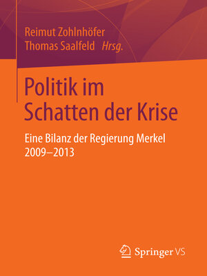 cover image of Politik im Schatten der Krise